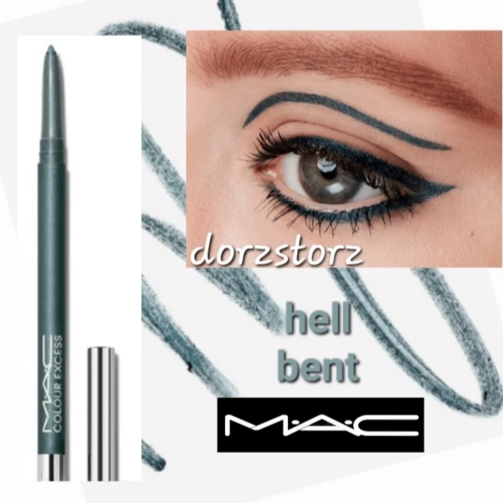 MAC Colour Excess Gel Pencil Eye Liner *HELL BENT* / .10 oz / New in Box